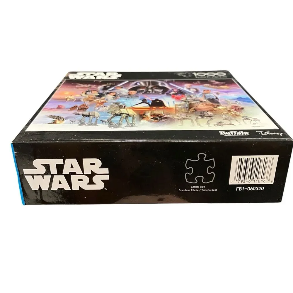 Star Wars 1000 Piece Darth Vader Disney Yoda Buffalo Games Jigsaw Puzzle